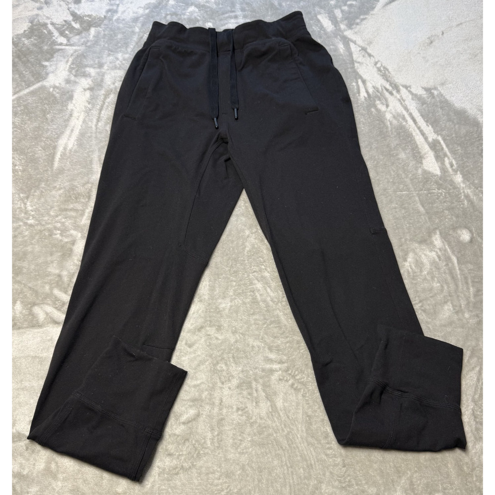 Lululemon Sojourn Jogger Pant Mens Small Black Tapered Athletic Sweatpants